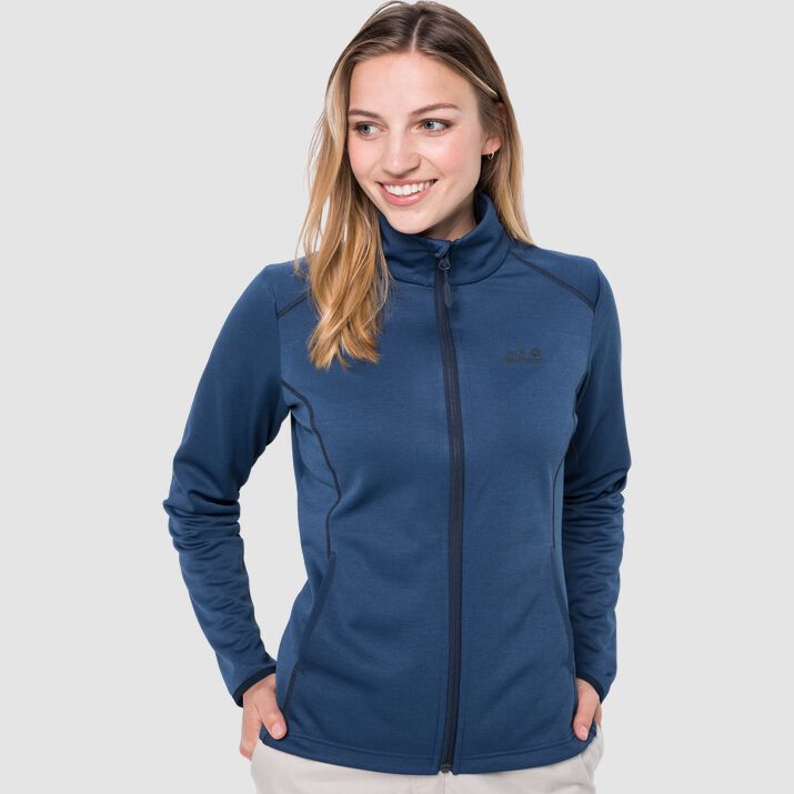 Chamarra Polar Jack Wolfskin Horizon Mujer Azul Marino Mexico-1356187